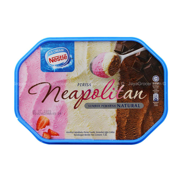 Nestle Neapolitan Ice Cream 1.5L (highest price)