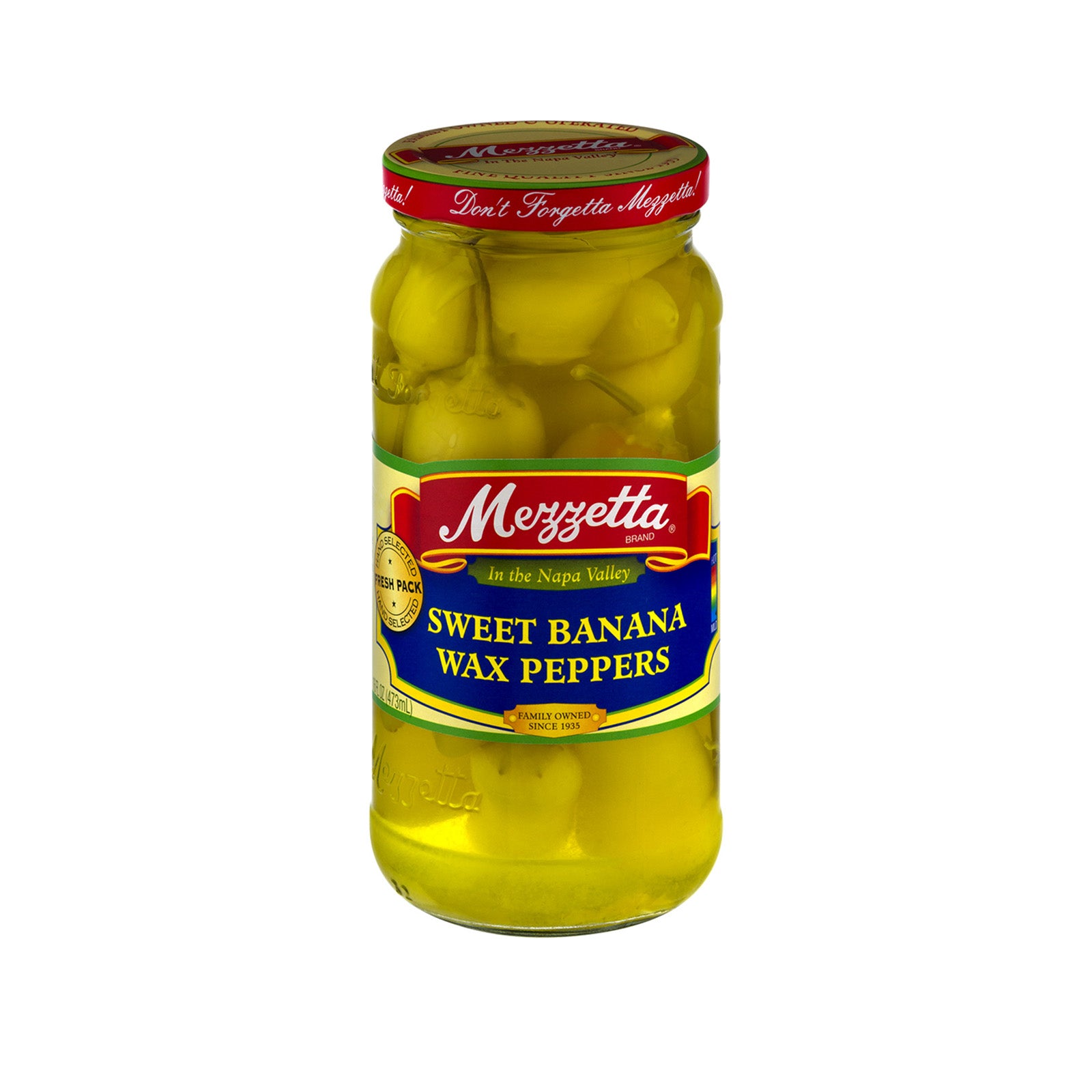 Mezzetta Sweet Banana Wax Pepper 453.5g