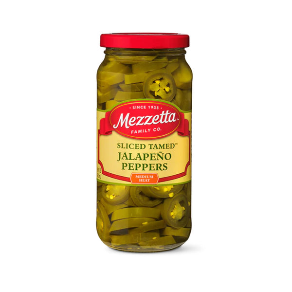 Mezzetta Deli-Sliced Tame Jalapeno Peppers 473ml