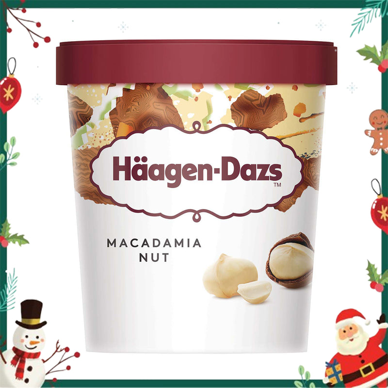 Haagen-Dazs Macadamia Nut Ice Cream 473ml