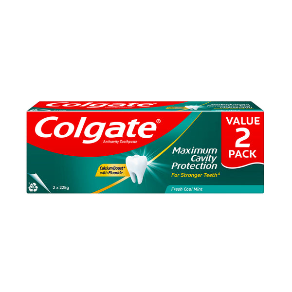 Colgate Fresh Cool Mint Toothpaste 225g x 2 (highest price)