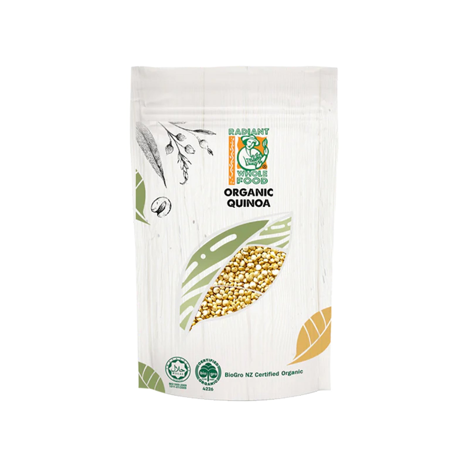 Radiant Whole Food Organic Quinoa 500g