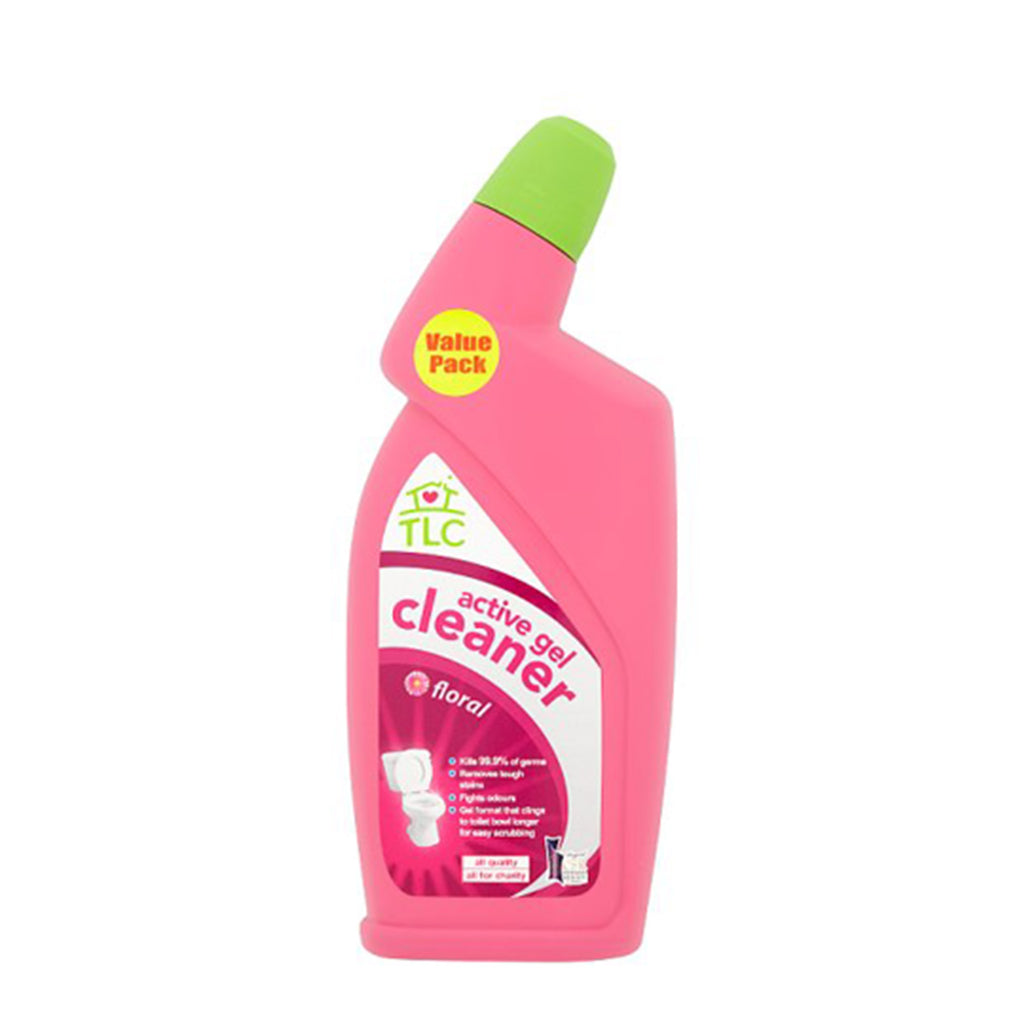 TLC Floral Toilet Bowl Cleaner 500ml x 2