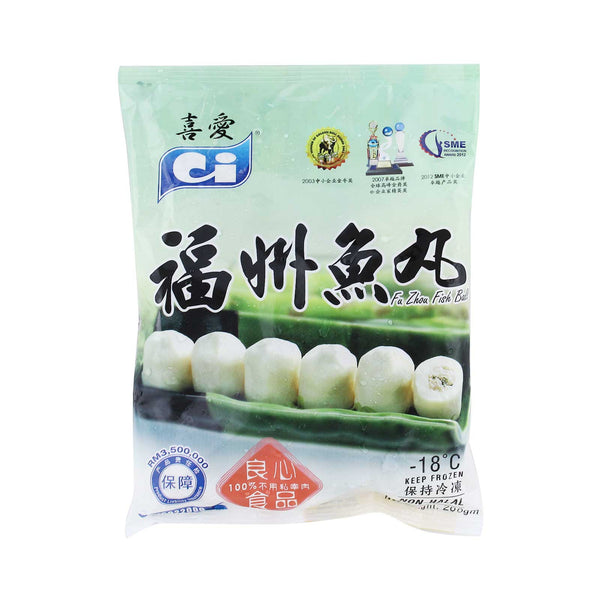 [NON-HALAL] C.I. Fu Zhou Fish Ball 200g (highest price)