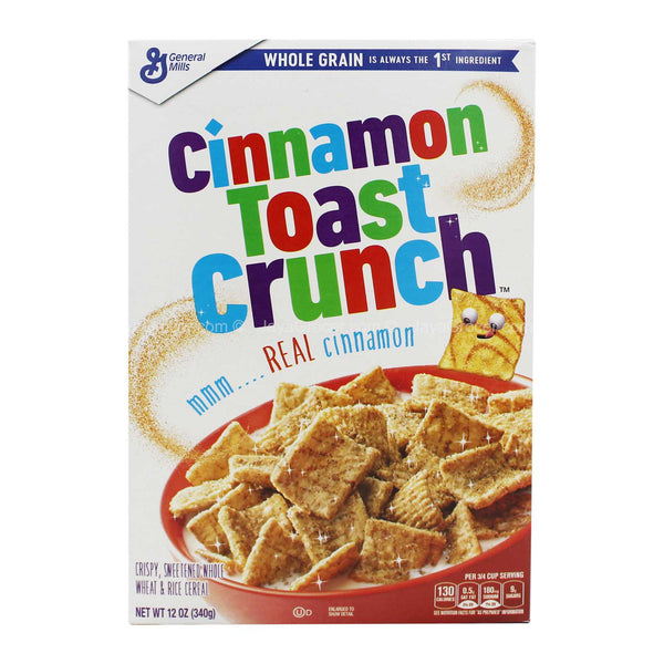 General Mills Cinnamon Toast Crunch Cereal 340g