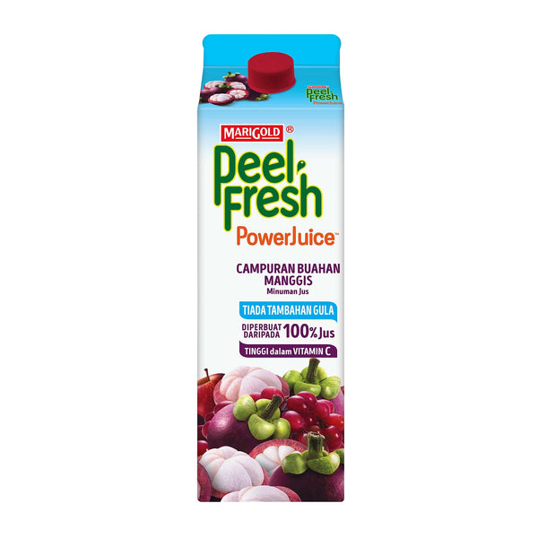 Marigold Peel Fresh PowerJuice Mixed Fruit Mangosteen Juice Drink 1L