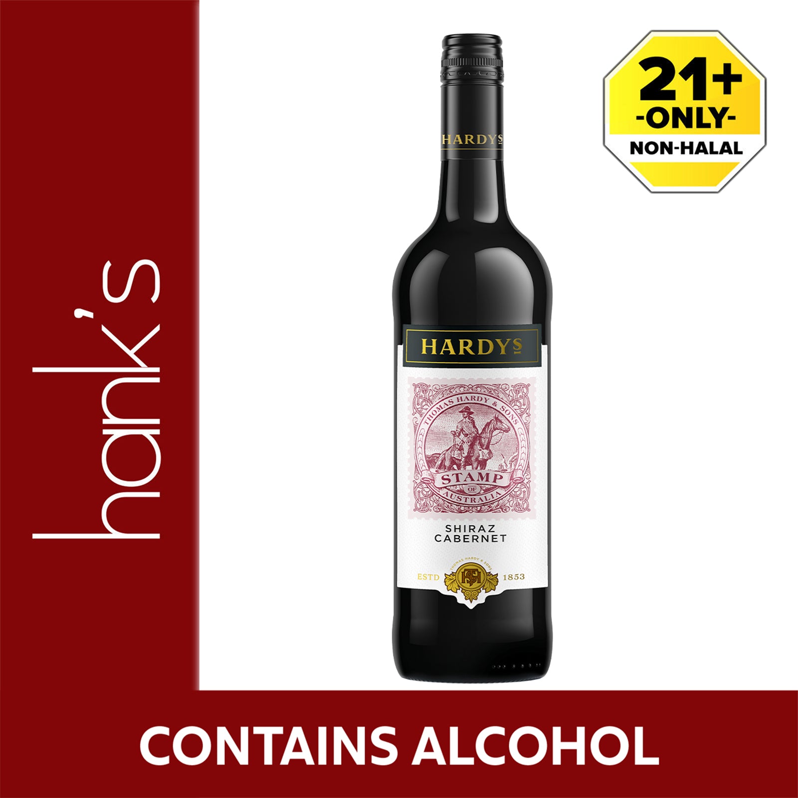 Hardys Stamps Shiraz Cabernet 750ml
