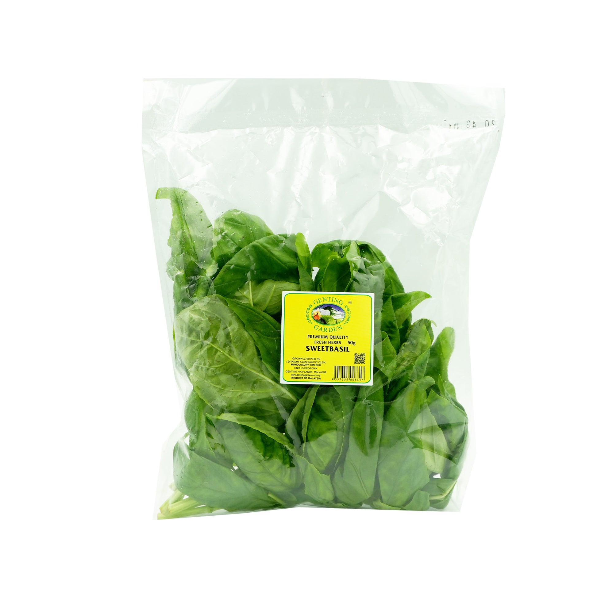 Genting Garden Sweet Basil Leaves (Malaysia) 50g