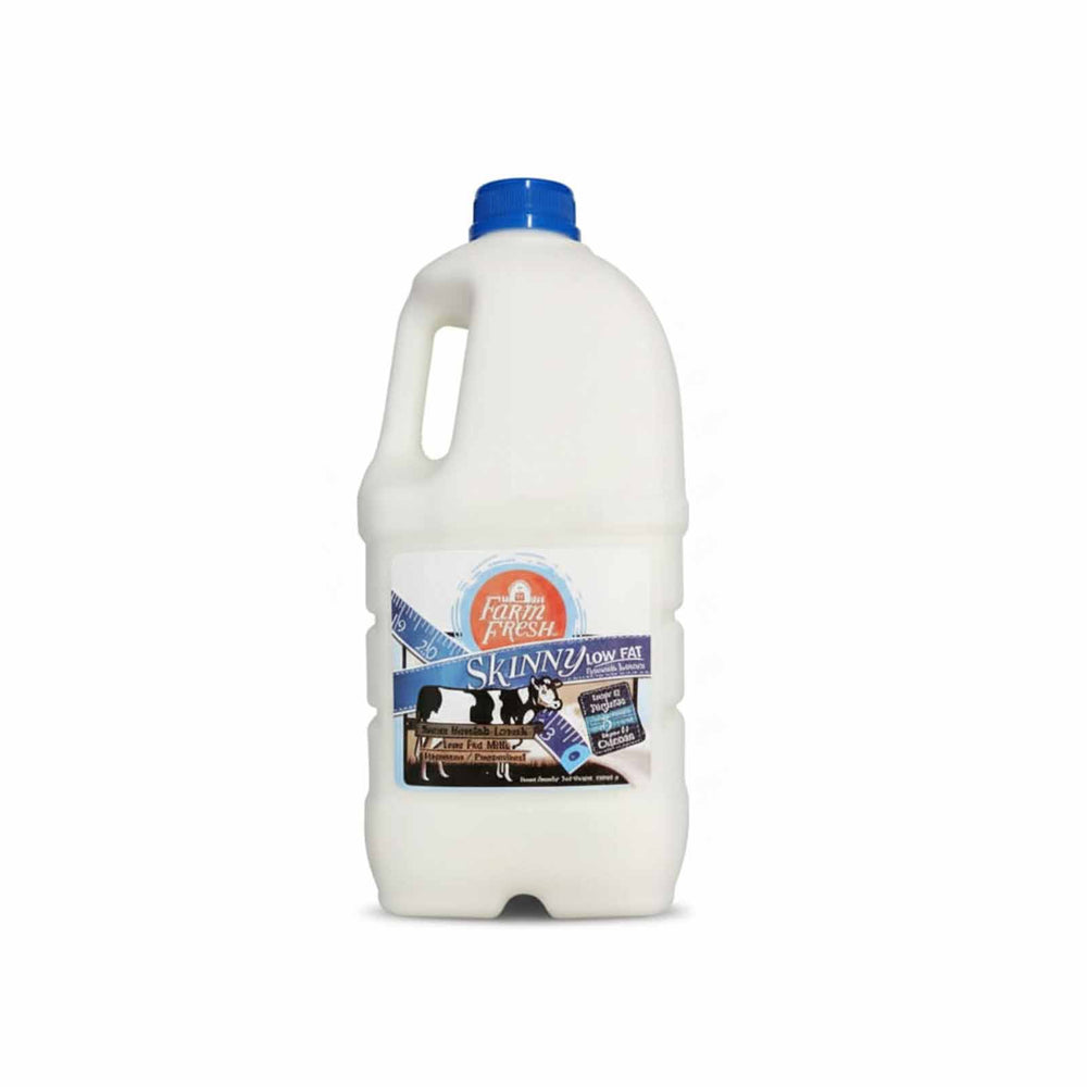 Farm Fresh Skinny Low Fat Pure Fresh Milk 2L
