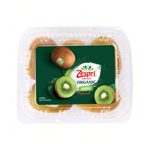 Organic Zespri Green Kiwi (New Zealand) 5pcs/pack