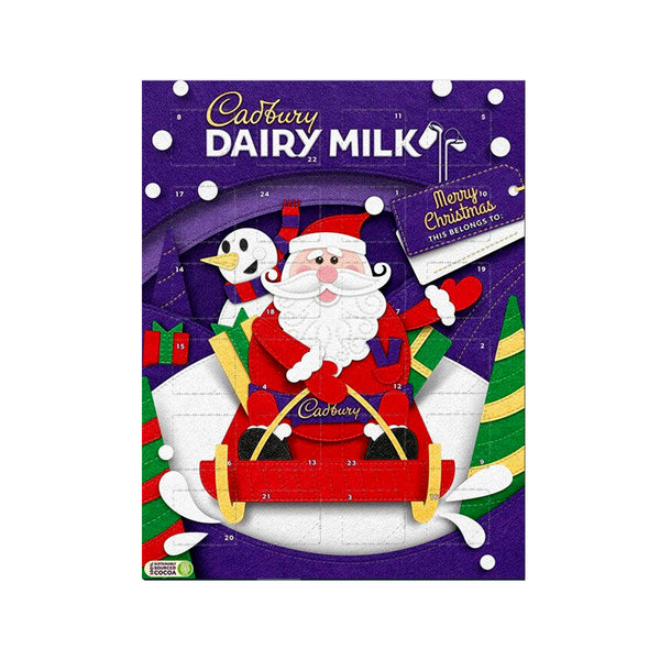 Cadbury Dairy Milk Advent Calendar 90g