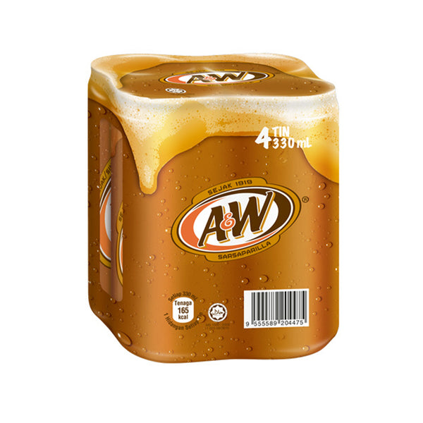 A&W Sarsaparilla Carbonated Drink 320ml (highest price)