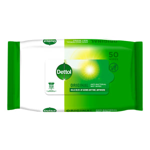 Dettol Antibacterial Wipes Original 50pcs/pack