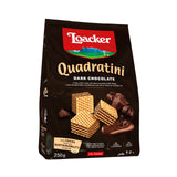 Loacker Quadratini Dark Chocolate Wafer Cookies 250g