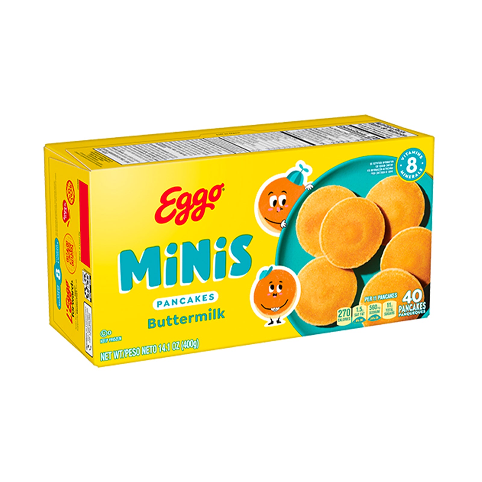 Eggo pancakes minis 14.1oz *1