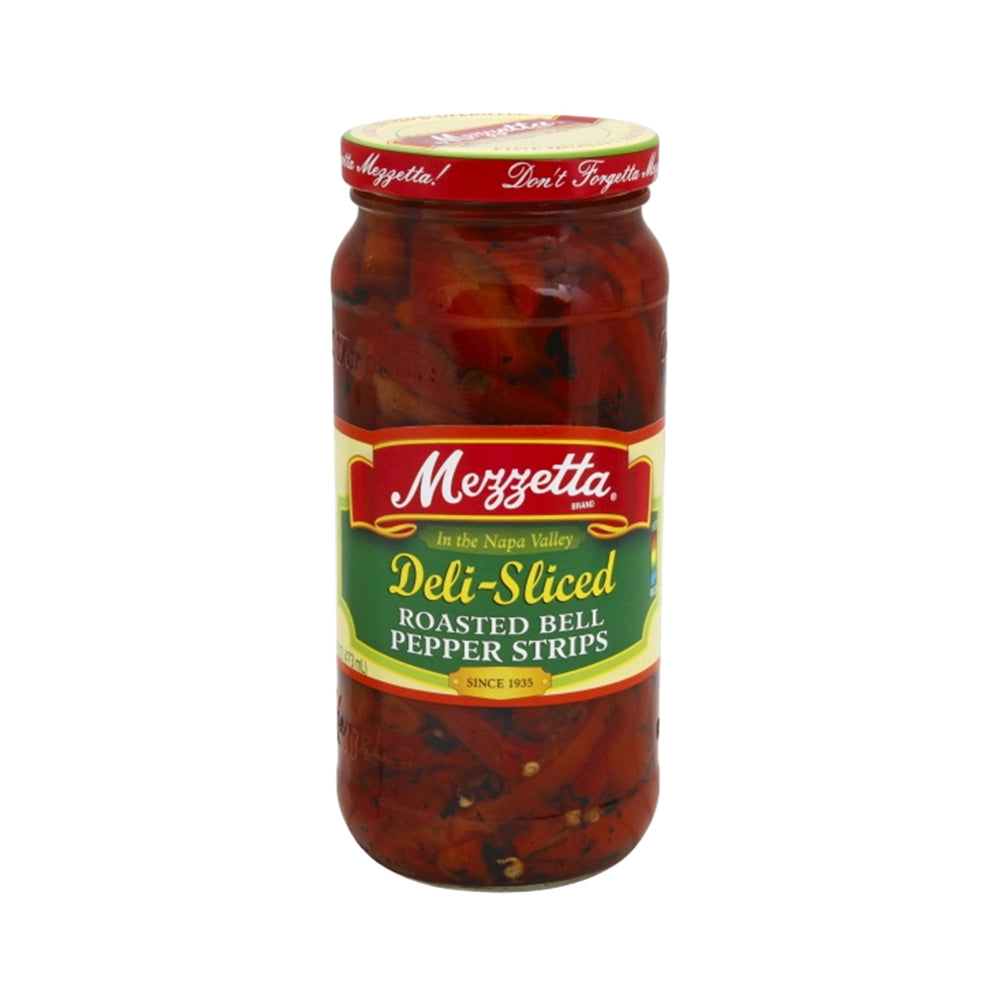Mezzetta Deli-Sliced Sweet Roasted Bell Peppers 453.5g