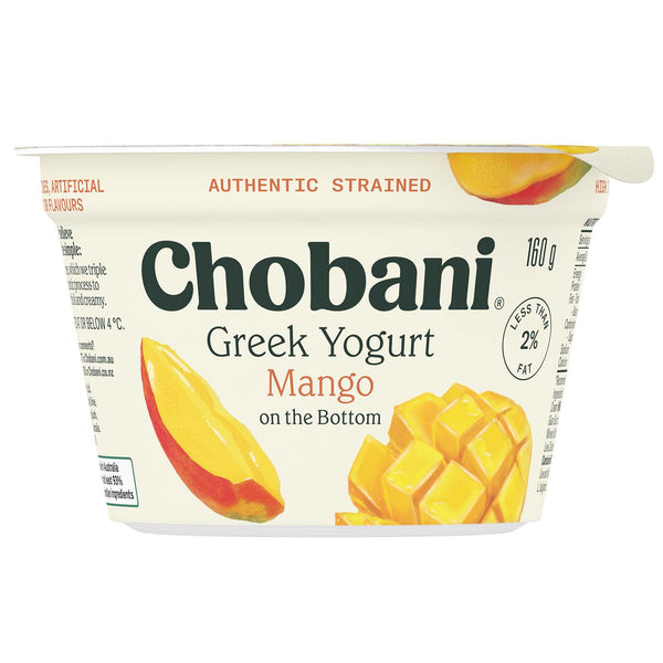 Chobani Greek Yogurt Mango 2% Fat 160g