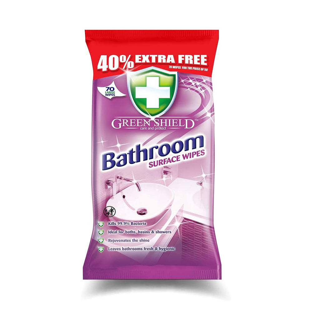 Green Shield Bathroom Surface Wipes 1pack