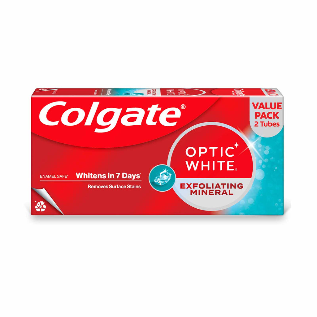 Colgate Optic White Plus Shine 100g x 2