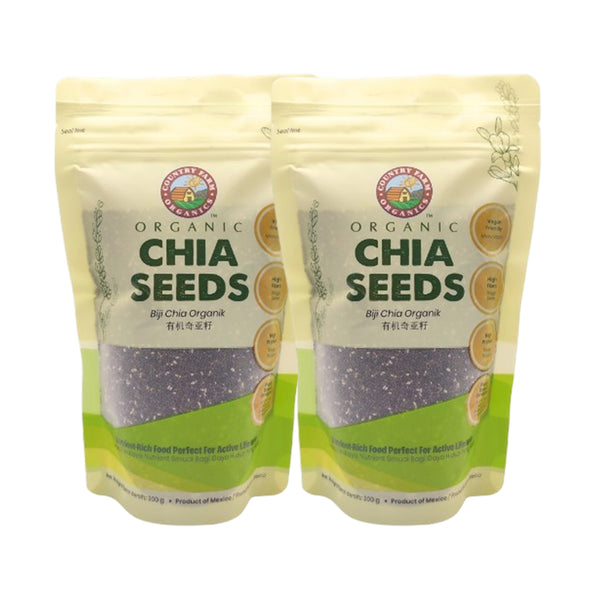 Country Farm Organics Certified Organic Chia Seeds 300g (highest price)