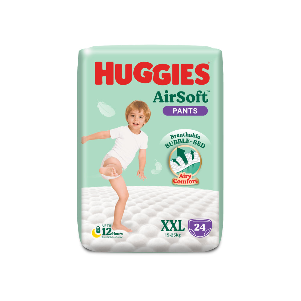 Huggies Airsoft Pants Super Jumbo Pants Extra Extra Large 24sheets