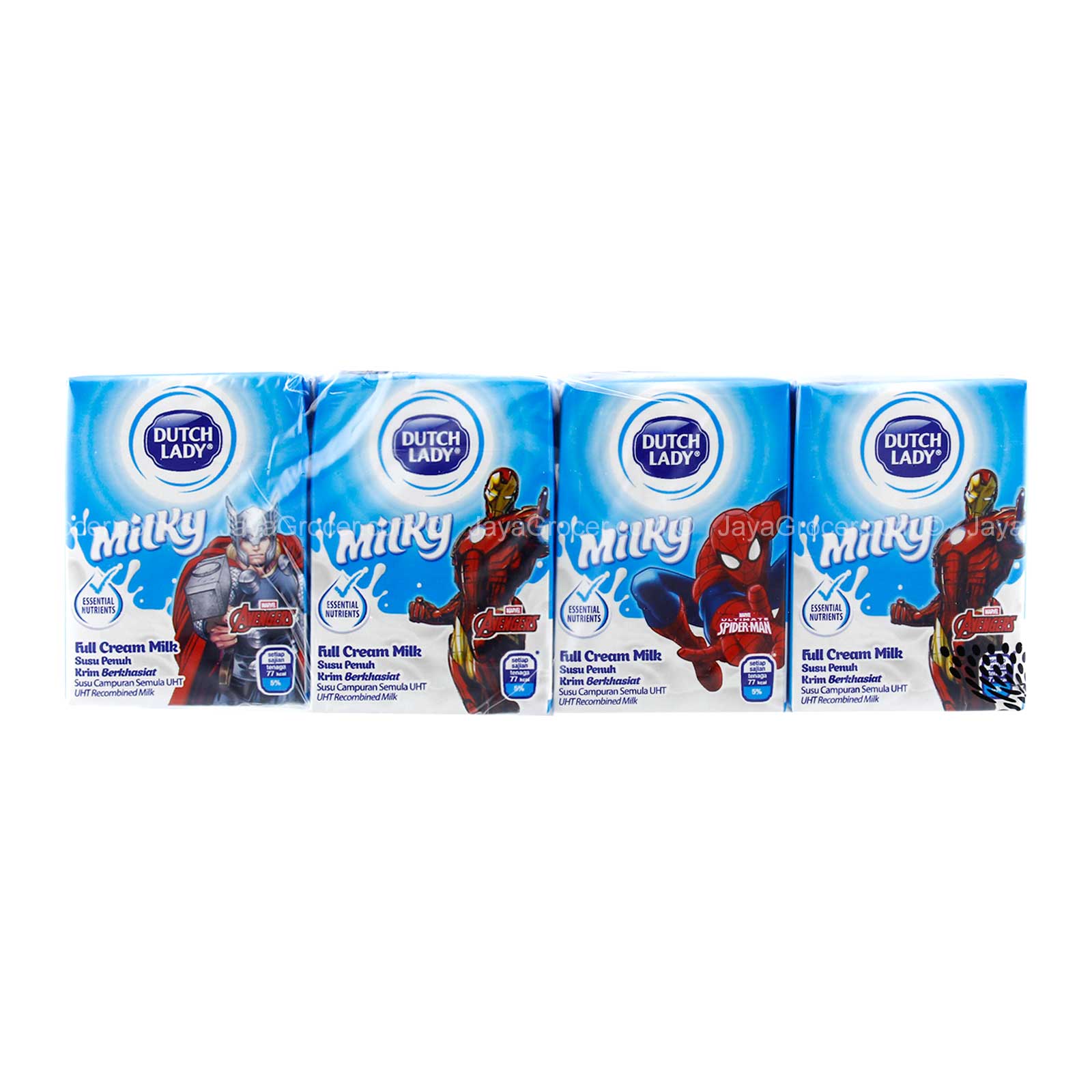 Dutch Lady Milky Marvel Full Cream UHT Milk 125ml x 4