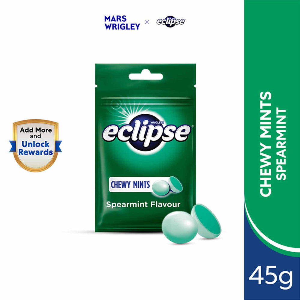 Eclipse Chewy Mints Spearmint Flavour 45g