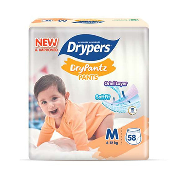 Drypers Drypantz (Medium) 58pcs/pack