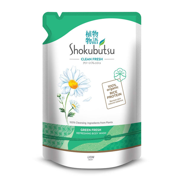 Shokubutsu Moisture Fresh Green Fresh Shower Foam 800g (highest price)