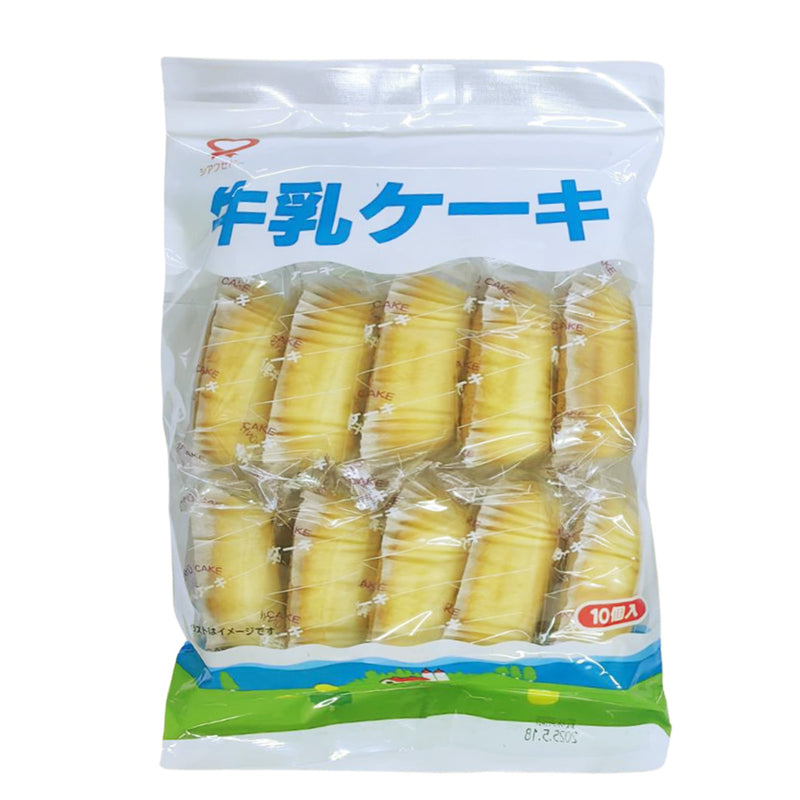 SHIAWASEDO MILK CAKE 10PCS