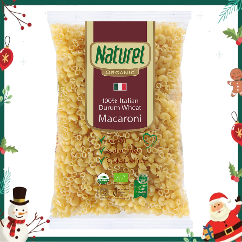 Naturel Organic Macaroni Pasta 500g