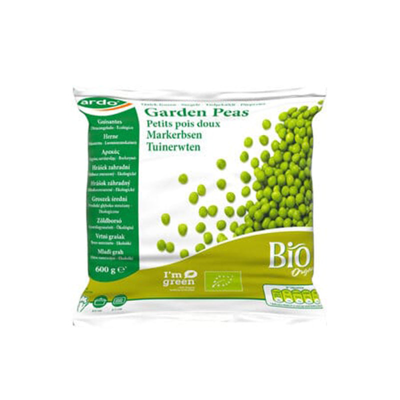 Ardo Bio Organic Peas 600g