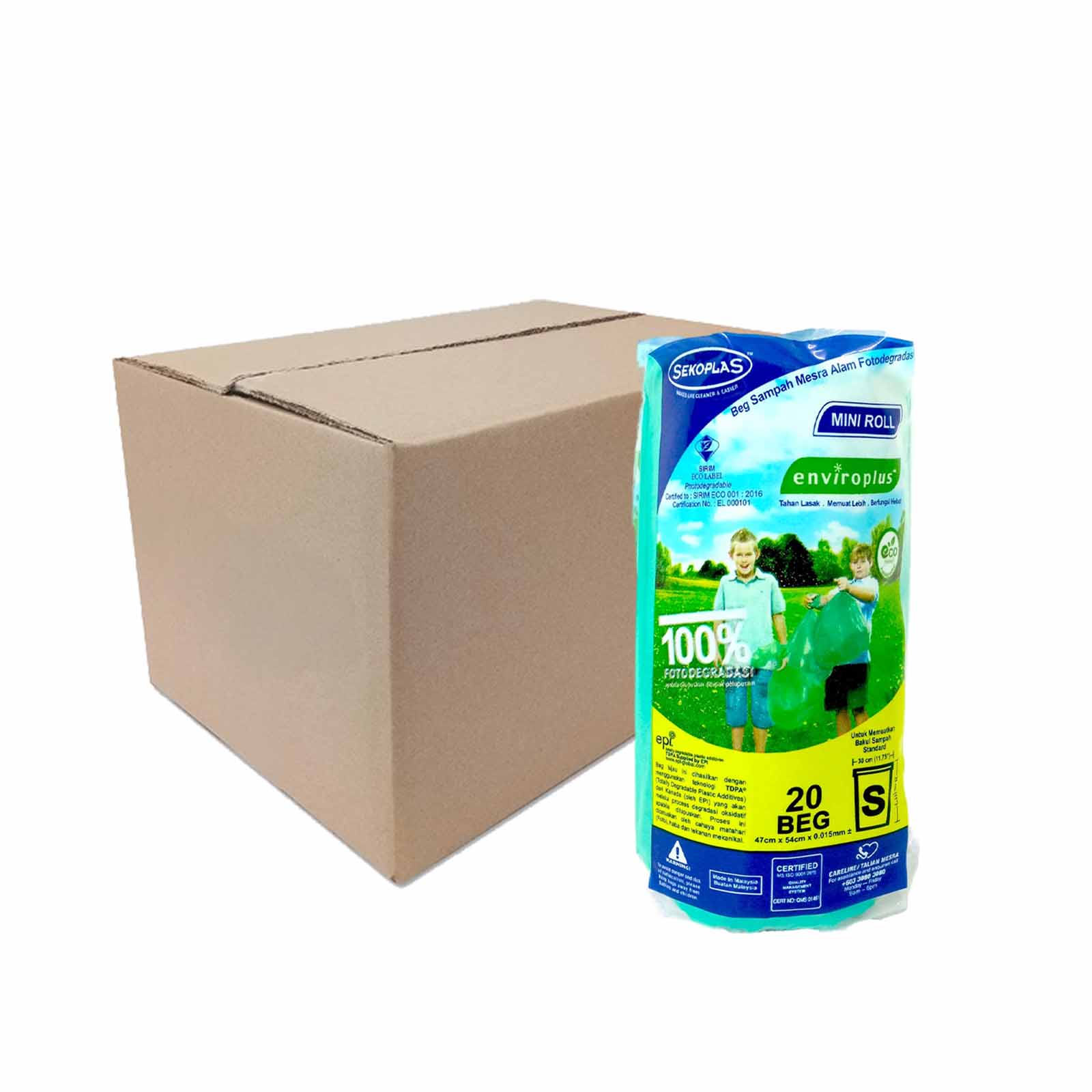 Sk Enviroplus Mini Roll (Small) 54cm x 47 20pcs/pack