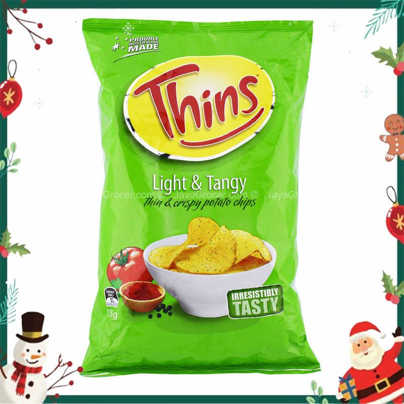 Thins Light and Tangy Potato Chips 175g