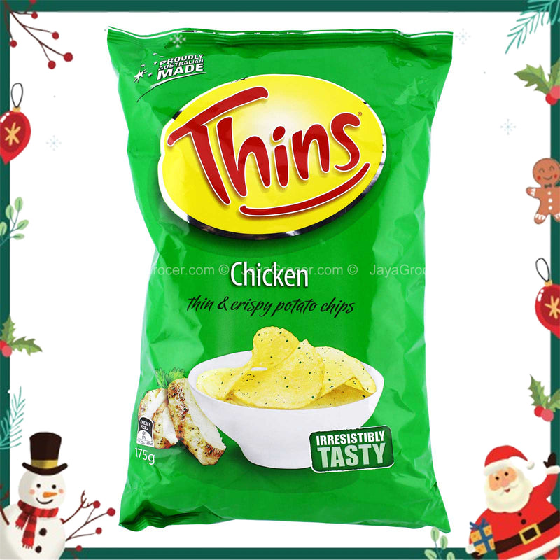 Thins Chicken Potato Chips 175g