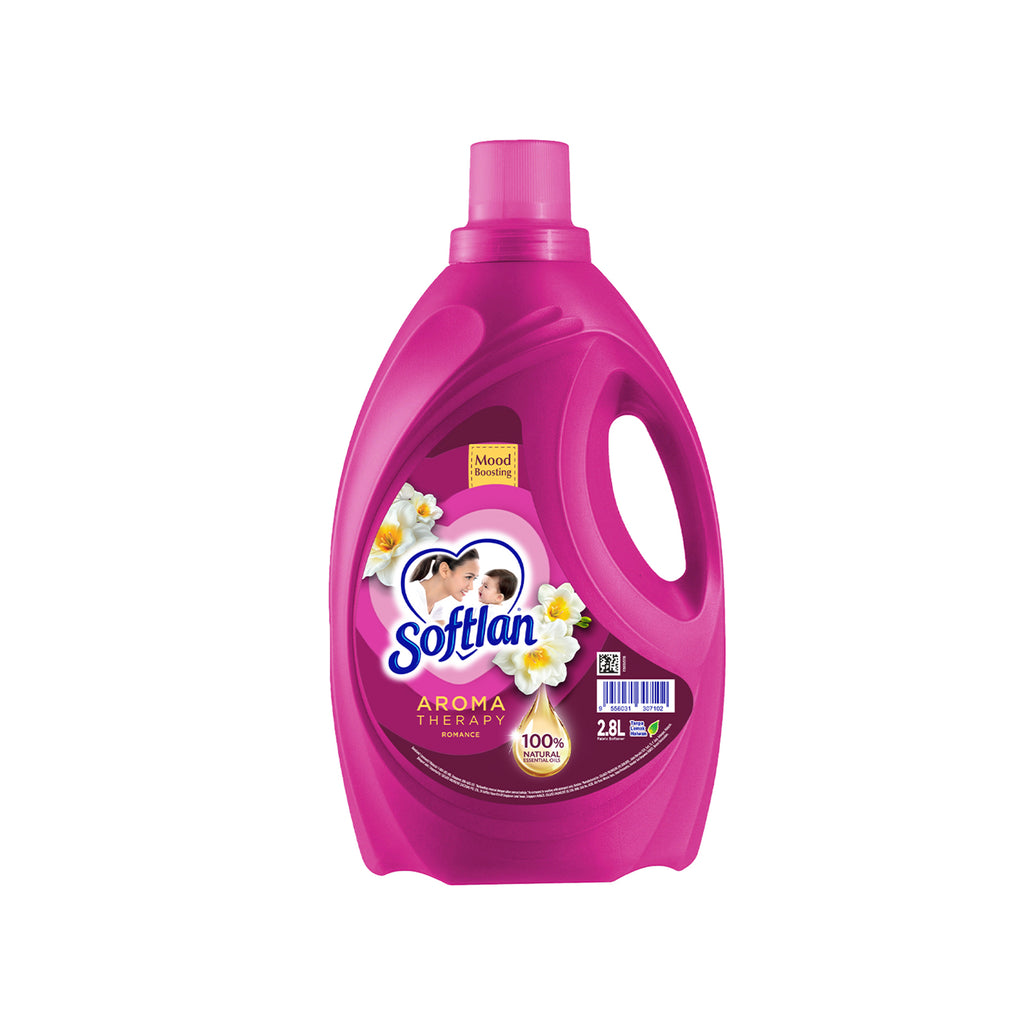 Softlan Aroma Therapy Sakura Romance Fabric Conditioner 2.8L