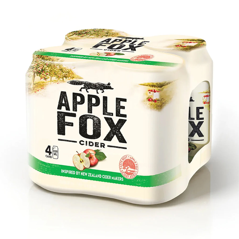 Apple Fox Cider Can 320ml