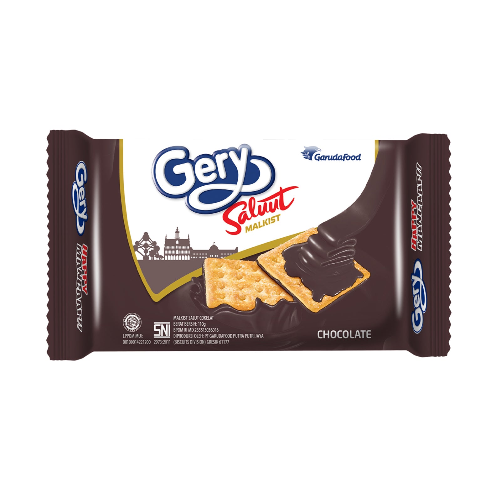Gery Saluut Chocolate Crackers 110g