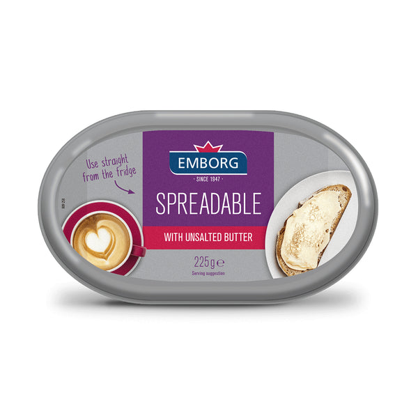 Emborg Spreadable Unsalted Butter 225g (highest price)