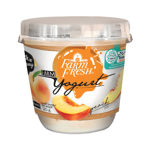 Farm Fresh Peach Yogurt 120g (highest price)
