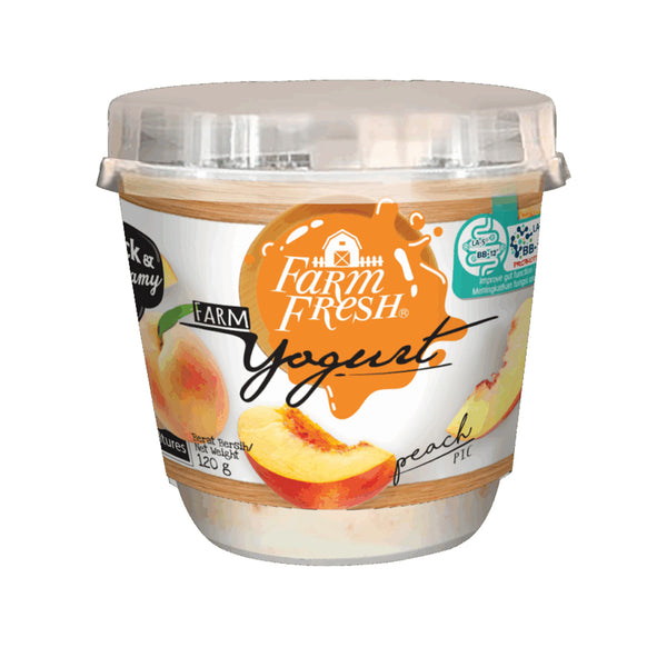 Farm Fresh Peach Yogurt 120g (highest price)