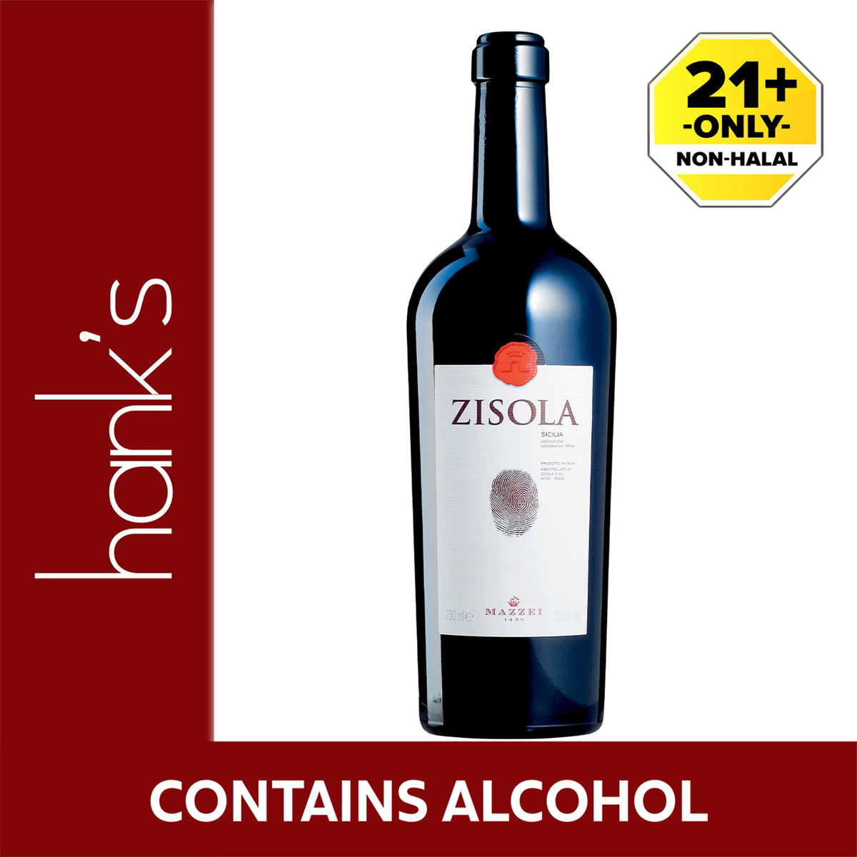 ZISOLA NERO D'AVOLA 750ML