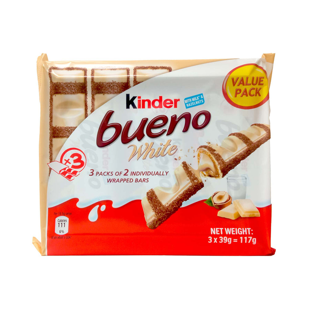 Kinder Bueno White T6 Flowpack 117g