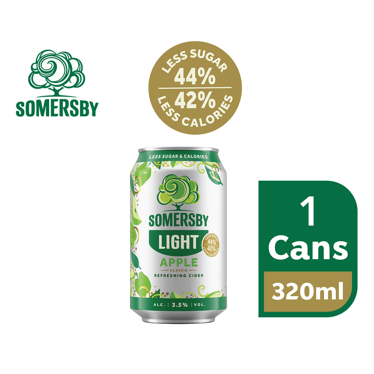 Somersby Light Apple (Can) 320ml