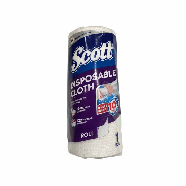Scott Disposable Cloth Roll 1 per pack (highest price)