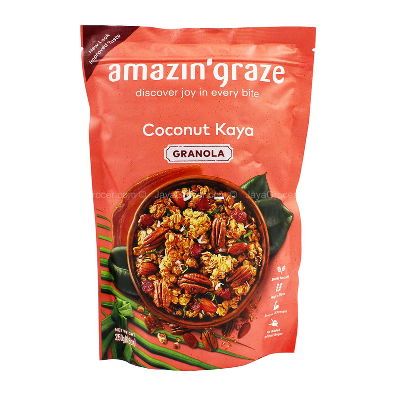 Amazin's Graze Coconut Kaya Granola 250g