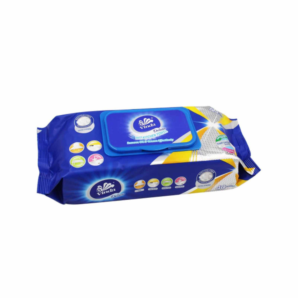 Vinda Deluxe Kitchen Wet Wipes 40pcs/pack