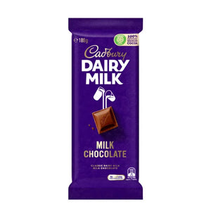 Cadbury Dairy Milk Chocolate Bar (Australia) 180g