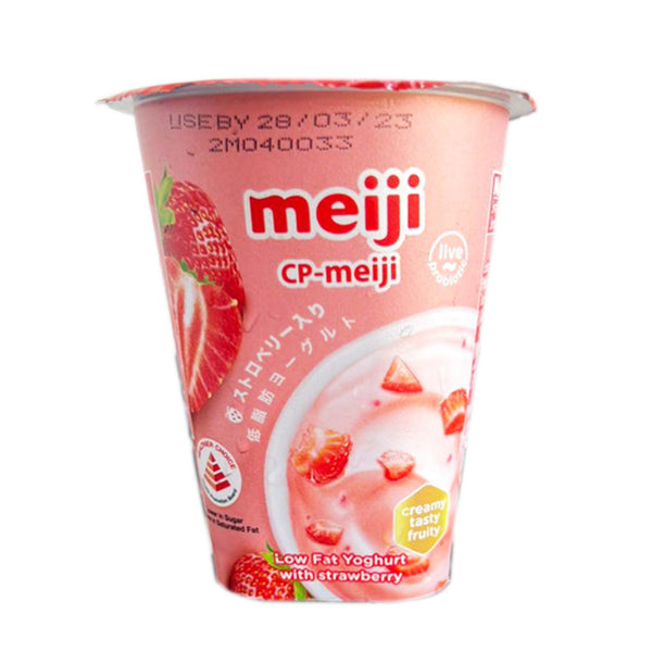 Meiji Dairy Low Fat Yogurt with Strawberry 135g