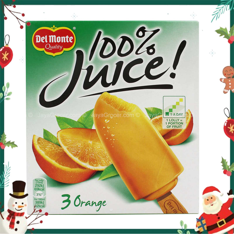 Del Monte 100% Juice Orange 75ml